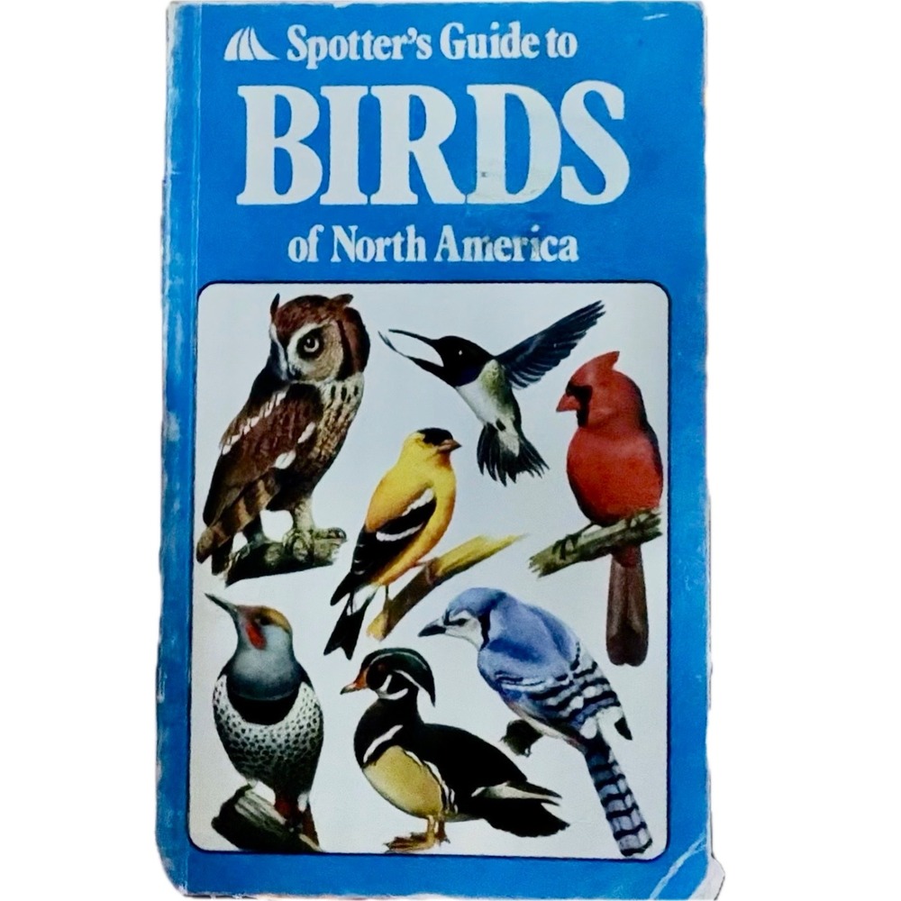 Spotters Guide to Birds of North America Vintage Field Guide Paperback Book